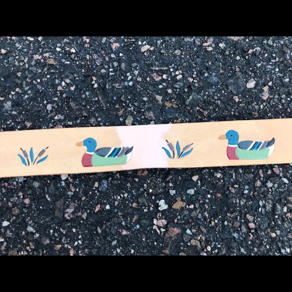 Vintage Mallard Duck Belt - Picture 5 of 9